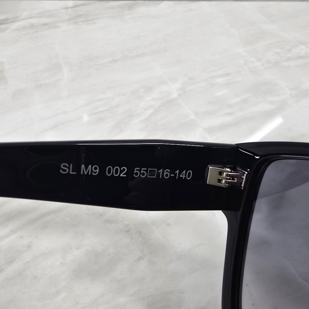Yves Saint Laurent Black Square Sunglasses - Picture 14 of 16